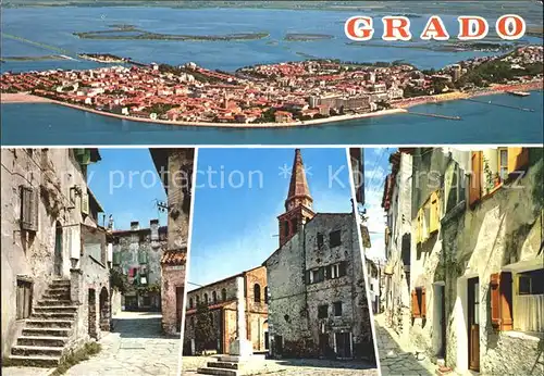 Grado Altstadt Ansichten Kat. Italien