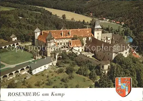 Rosenburg Kamp Burg Torturm Turnierhof Arkaden  Kat. Rosenburg Mold