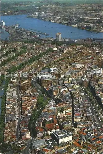 Amsterdam Niederlande Fliegeraufnahme Centrum Kat. Amsterdam