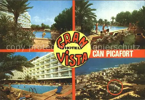 Can Picafort Mallorca Hotel Gran Vista Kat. Spanien