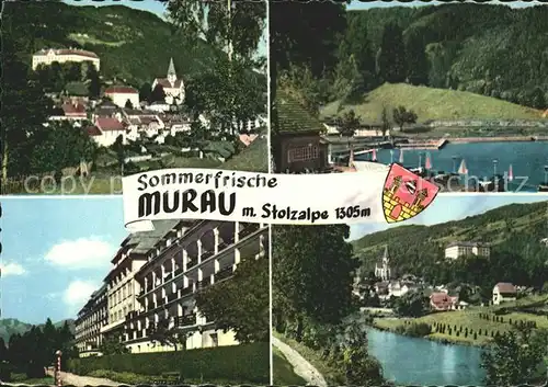 Murau Steiermark Gebaeude Stolzalpe  Kat. Murau