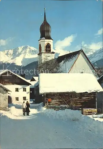 Fiss Tirol Kirche  / Fiss /Tiroler Oberland