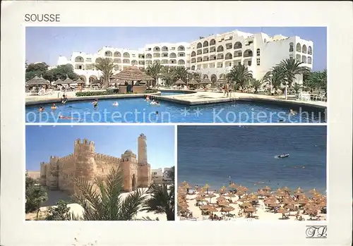 Sousse Strand Hotel Burg Kat. Tunesien