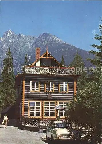 Vysoke Tatry Holzhaus Kat. Slowakische Republik