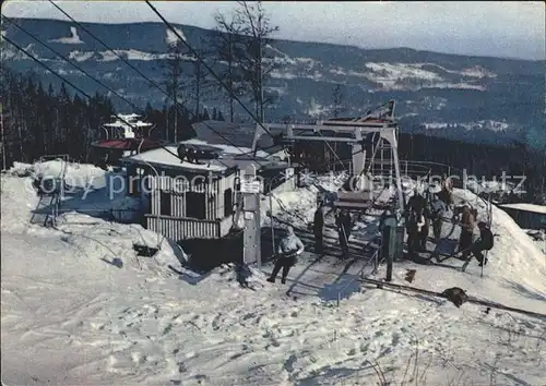 Karkonosze Sessellift Skigebiet Kat. Polen