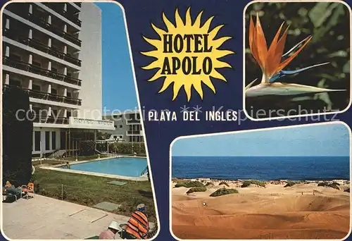 Playa del Ingles Gran Canaria Hotel Apolo Kat. San Bartolome de Tirajana