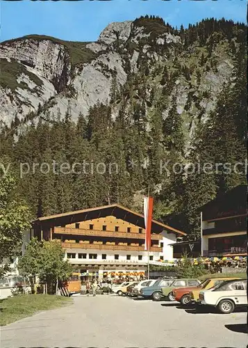 Eng Karwendel Alpencafe und Konditorei Max Kofler Kat. Schwaz