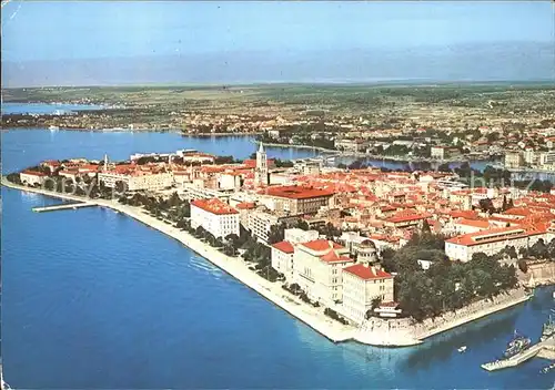 Zadar Zadra Zara Fliegeraufnahme Kat. Kroatien