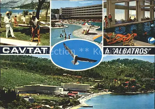 Cavtat Dalmatien Minigolf Hotel Albatros Swimmingpool  Kat. Kroatien