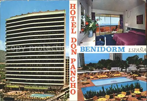 Benidorm Hotel Don Pancho Swimming Pool Kat. Costa Blanca Spanien