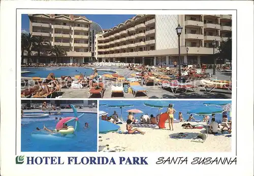 Santa Susanna Hotel Florida Park Swimming Pool Strand Kat. Barcelona