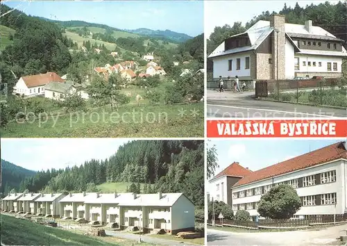 Valasska Bystrice Celkovy pohled Rekr str Sigmy Olomouc Nova vystavba Zakladni skola Kat. Tschechische Republik