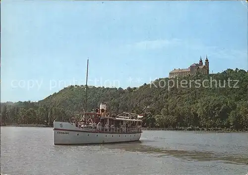 Balaton Plattensee Ausflugsdampfer Schloss Kat. Ungarn