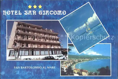 San Bartolomeo al Mare Hotel San Giacomo Panorama Kat. Imperia