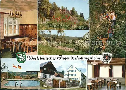 Gaisfeld Krottendorf Schullandheim Pension Weststeirisches Jugenderholungswerk Kat. Krottendorf Gaisfeld