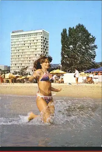 Slatni Pjassyzi Strandpartie Hotel / Varna Bulgarien /