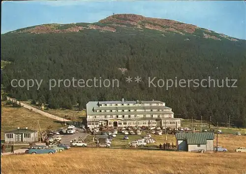 Krkonose Gewerkschaftserholungsheim Spindlerova bouda Kat. Polen