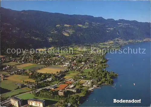 Bodensdorf Steindorf Fliegeraufnahme Kat. Steindorf am Ossiacher See Kaernten