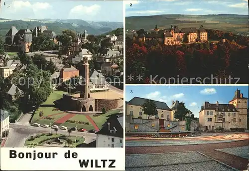 Wiltz Luxembourg Monument Burg Theater Kat. Luxemburg