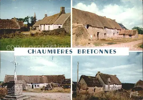 Bretagne Region Fermes Chaumieres Kat. Rennes