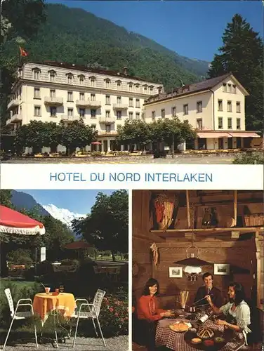 Interlaken BE Hotel du Nord Kat. Interlaken