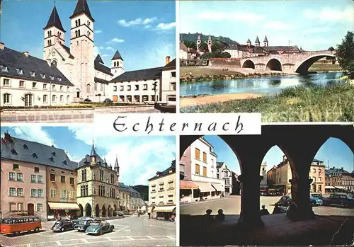 Echternach Bruecke  Kat. Luxemburg