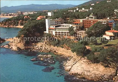 Playa de Aro Cataluna Hotel Capraig Fliegeraufnahme Kat. Baix Emporda