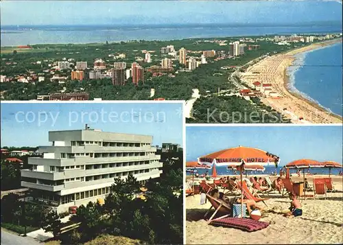 Lignano Pineta Hotel della Palme Strand Kat. Lignano