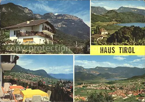Kaltern Weinstrasse Tirol Haus Tirol  Kat. 