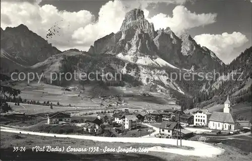 Corvara Pustertal Suedtirol Val Badia Sass Songher Kat. Pustertal