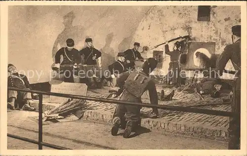 Dinant Wallonie Reconstitution du combat livre au Fort 1914 Kat. Dinant