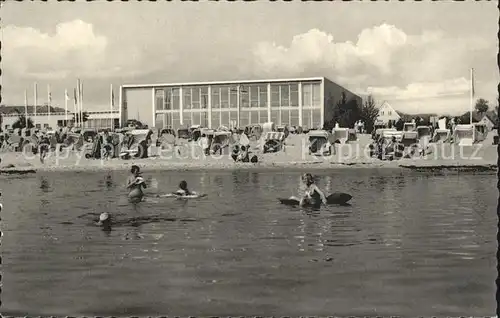 Groemitz Ostseebad Kurmittelhaus Strand Kat. Groemitz