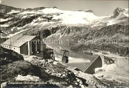 Stubachtal Tirol Bergstation Seilbahn Weisssee Hohe Tauern Kat. Oesterreich