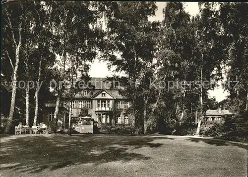 Wannsee Park Haus am Kleinen Wannsee Erholungsheim Deutsche Postgewerkschaft / Berlin /Berlin Stadtkreis