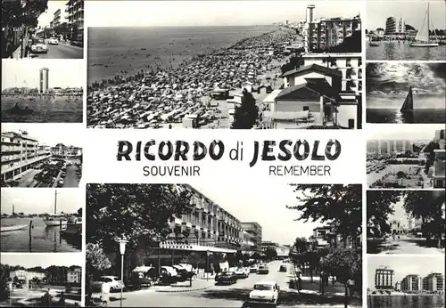 Jesolo Teilansichten Strand