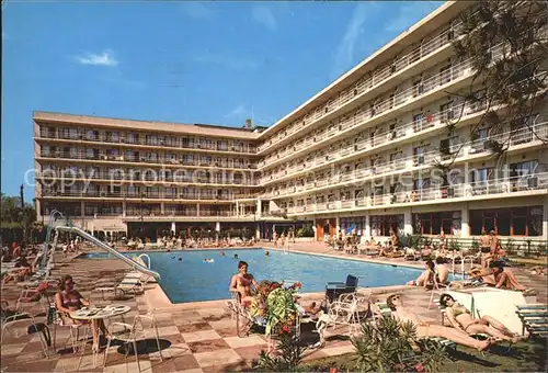 Lloret de Mar Hotel Olympic Swimming Pool Kat. Costa Brava Spanien