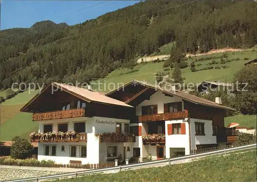 St Jakob Ahrntal Haus Niederkofler Gaestehaus Pension Kat. Italien