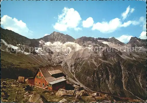 Kasseler Huette Berghuette im Stilluppgrund Kat. Mayrhofen