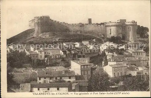 Villeneuve Avignon Fort Saint Andre