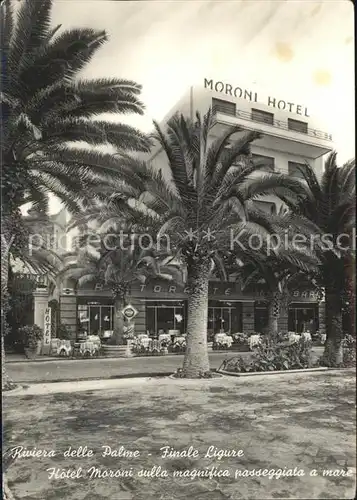 Finale Ligure Hotel Moroni / Italien /Italien