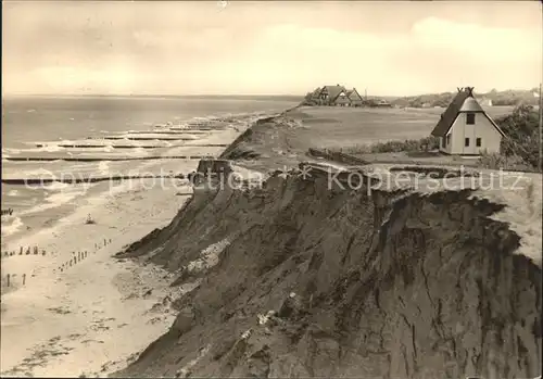 Ahrenshoop Ostseebad Blick vom Steilufer Kat. Ahrenshoop