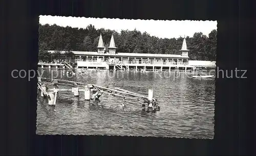 Hevizgyogyfuerdoe Heilbad Heviz Strandbad Kat. Ungarn