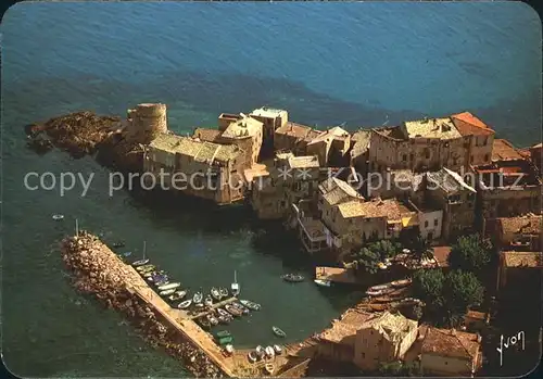 Erbalunga Petit Port et sa Tour vue aerienne Kat. Brando