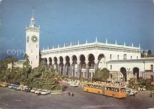 Sotschi Bahnhof Kat. Russische Foederation