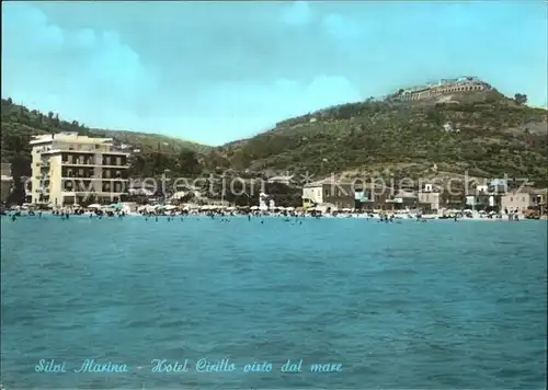 Silvi Marina Hotel Cirillo visto dal mare Kat. Silvi Marina