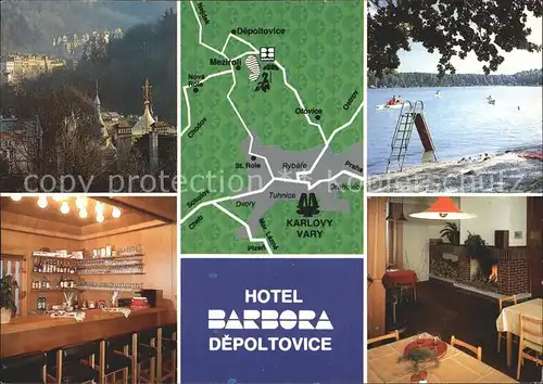Nova Role Hotel Barbora Depoltovice Riviera Inn Strand Badesee Kat. Tschechische Republik