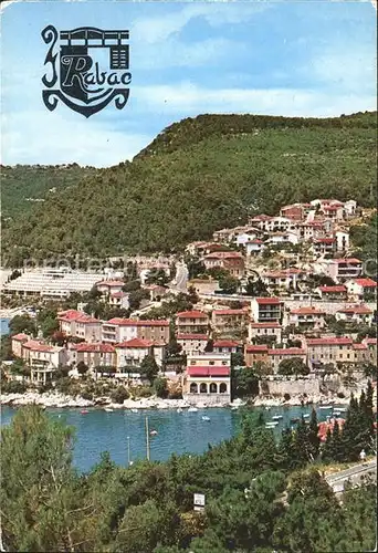 Rabac Kroatien Blick auf die Bucht Kat. Kroatien