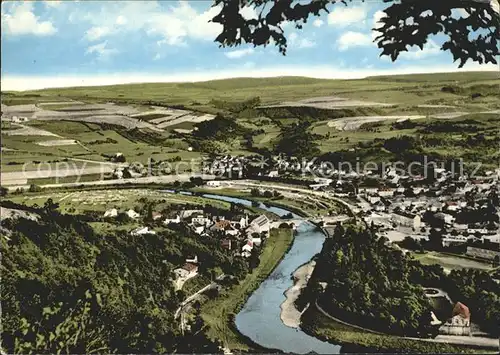 Echternach Fliegeraufnahme Brueck Kat. Luxemburg