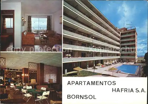 Torremolinos Apartementos Hafria S. A. Bornsol Kat. Malaga Costa del Sol