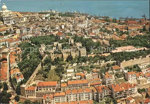 Lisboa Castelo de Sao Jorge e Alfama vista aerea Kat. Portugal